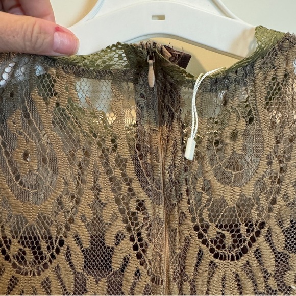 Trish Scully Child Girl's Lace Vintage-Look Full Skirt Formal Dress Size 7 - Picture 8 of 8